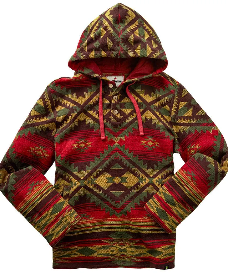 one_for_the_weekend_hood_0.webp Discount Joe Browns One For The Weekend Hood Brown / Red