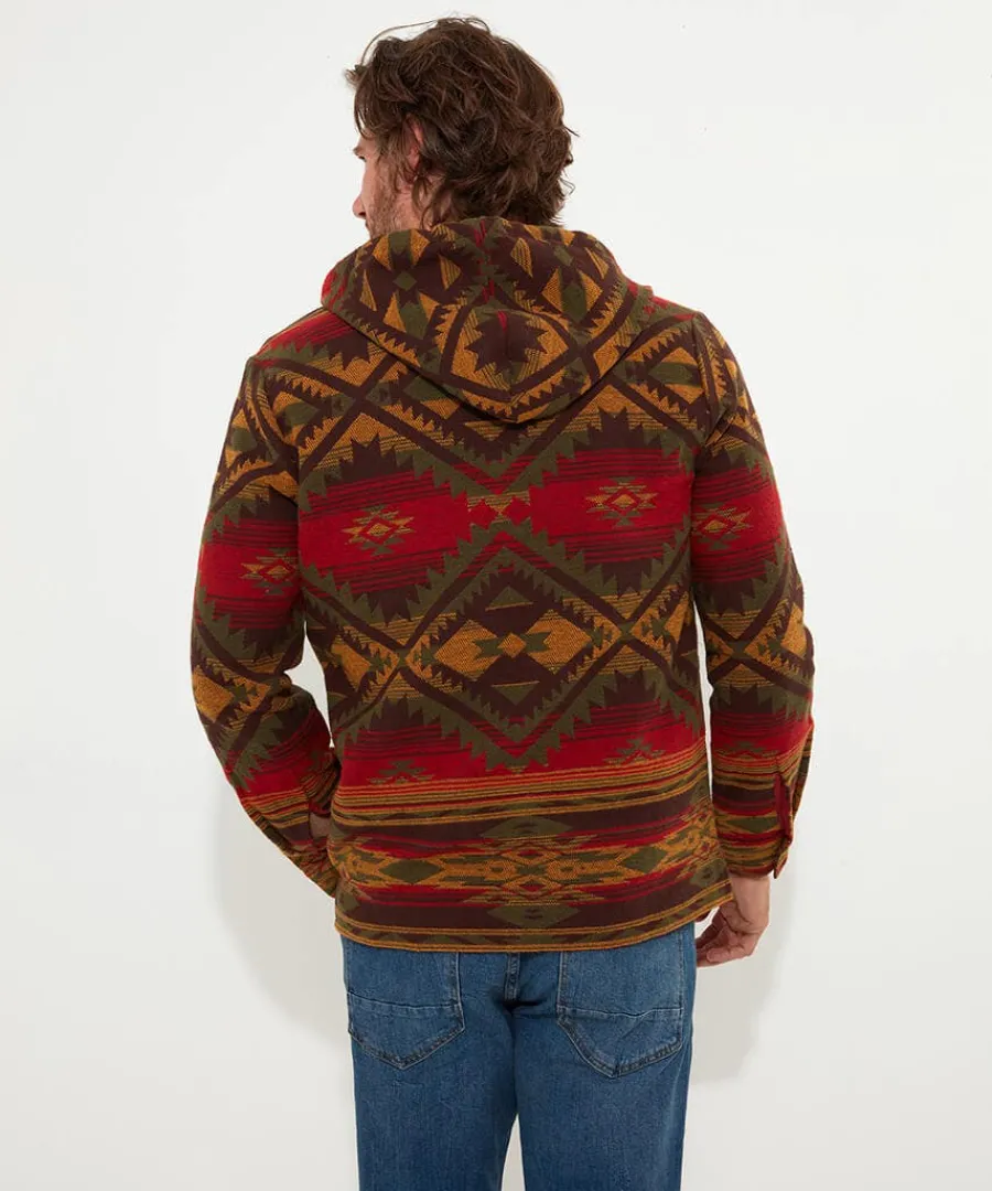 one_for_the_weekend_hood_3.webp Discount Joe Browns One For The Weekend Hood Brown / Red