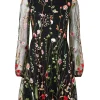 Cheap Joe Browns Ophelia Embroidered Dress Black