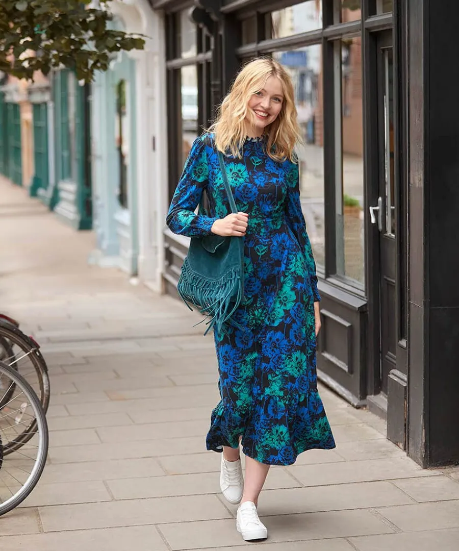 ophelia_jersey_dress_1.webp Clearance Joe Browns Ophelia Jersey Dress Blue