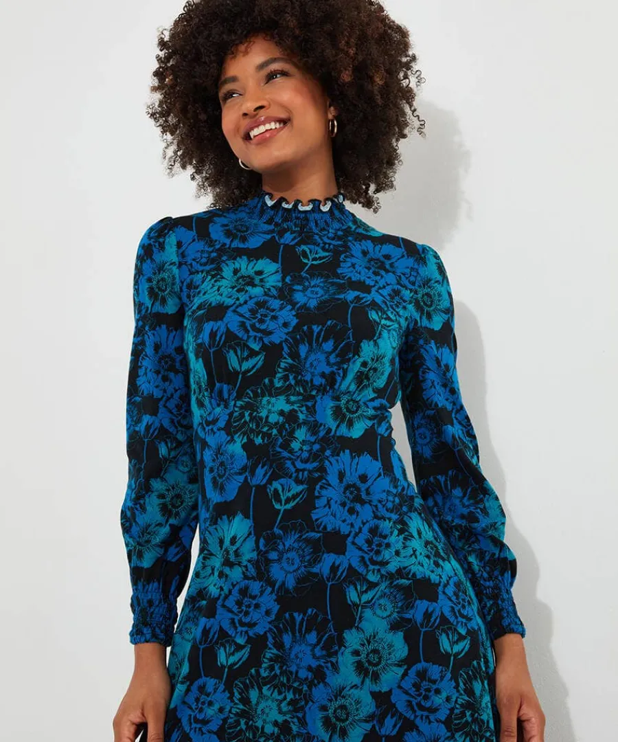 ophelia_jersey_dress_4.webp Clearance Joe Browns Ophelia Jersey Dress Blue