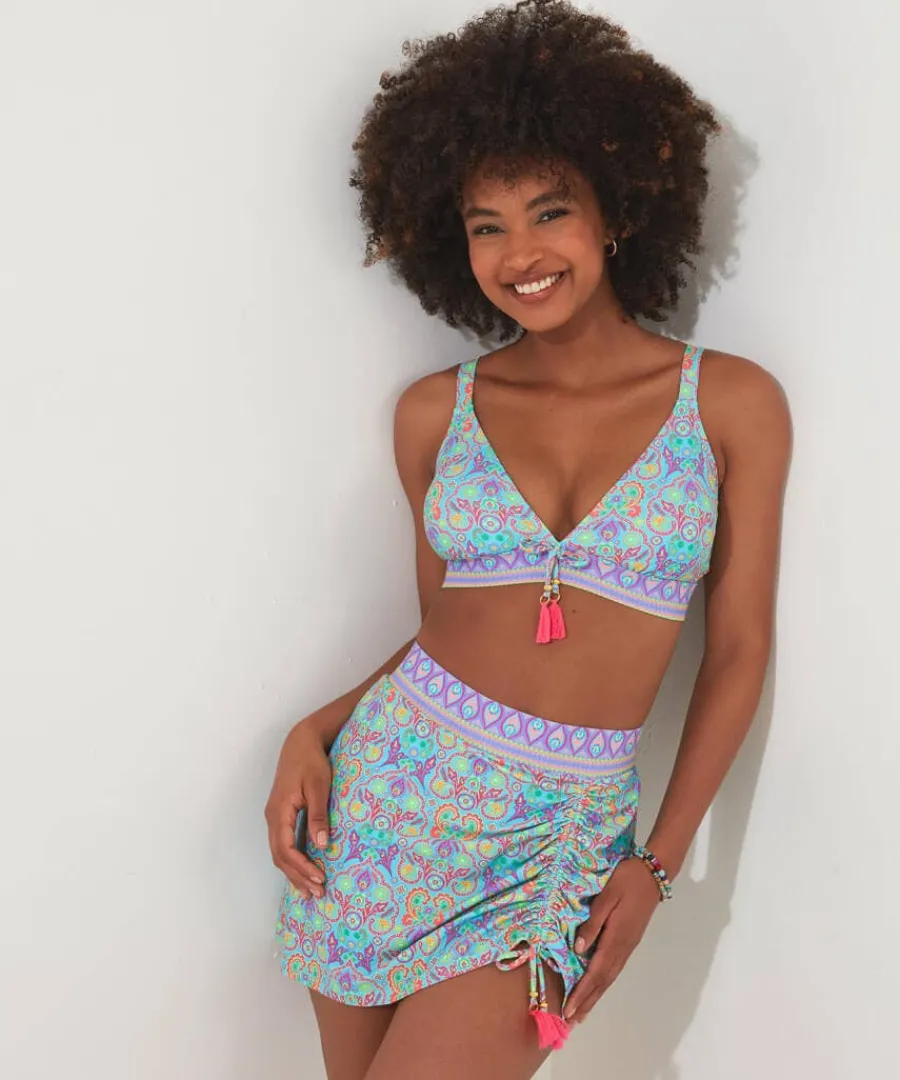 paradise_cove_swim_skirt_2.webp New Joe Browns Paradise Cove Swim Skirt Blue Multi