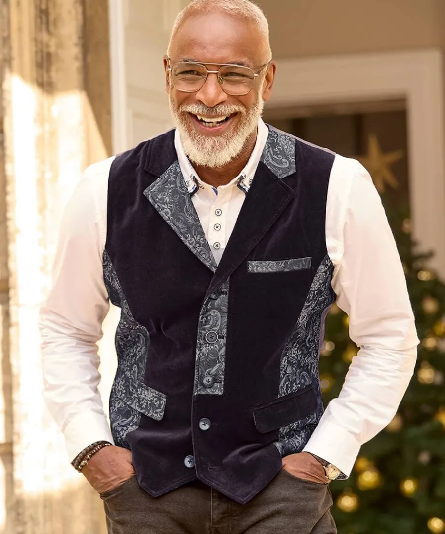 party_jacquard_waistcoat_1.webp Store Joe Browns Party Jacquard Waistcoat Purple