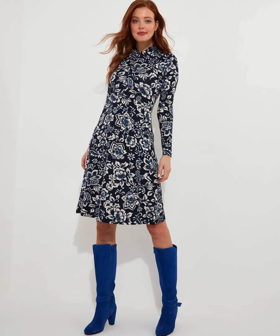 patsy_jersey_dress_1.webp Store Joe Browns Patsy Jersey Dress Navy