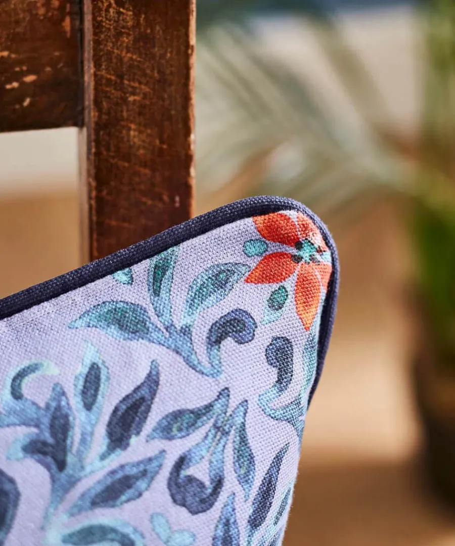 peaceful_pergola_scene_re_3.webp Online Joe Browns Peaceful Pergola Scene Reversible Cushion Blue