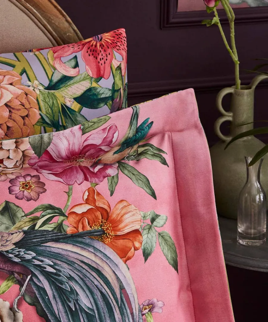 peacock_plumage_reversibl_3.webp Flash Sale Joe Browns Peacock Plumage Reversible Duvet Set Pink