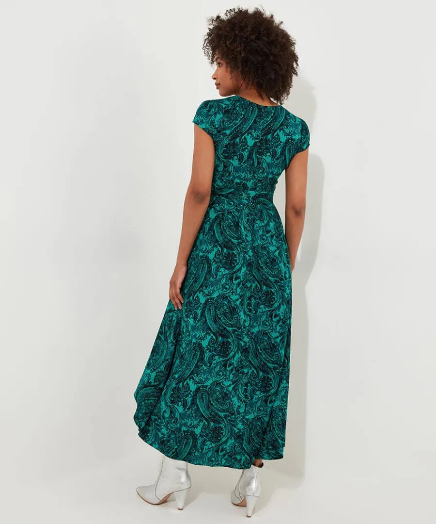 perfect_paisley_dress_2.webp Cheap Joe Browns Perfect Paisley Dress Teal