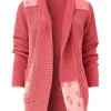 Clearance Joe Browns Perfect Patchwork Cardigan Pink