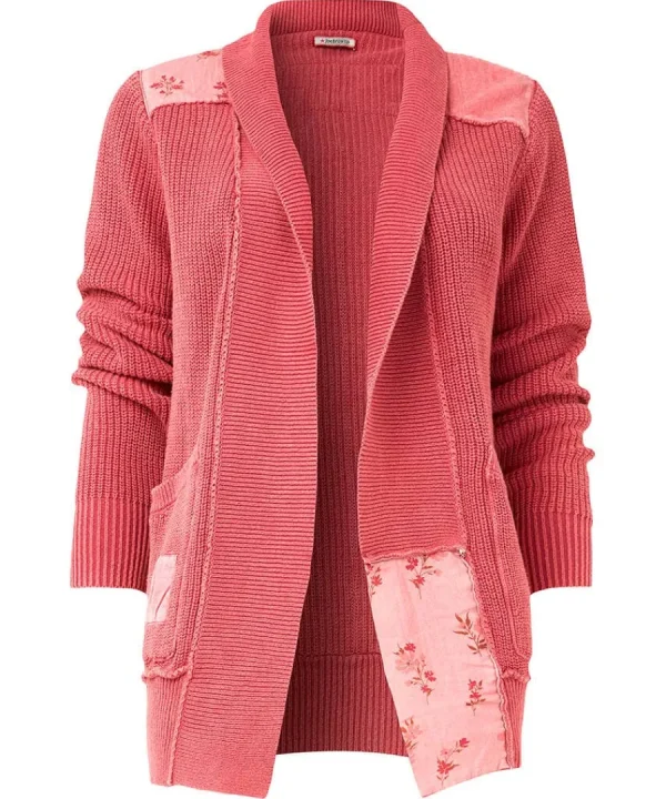 Clearance Joe Browns Perfect Patchwork Cardigan Pink