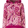 Fashion Joe Browns Perfectly Paisley Hooded Jumper Pink