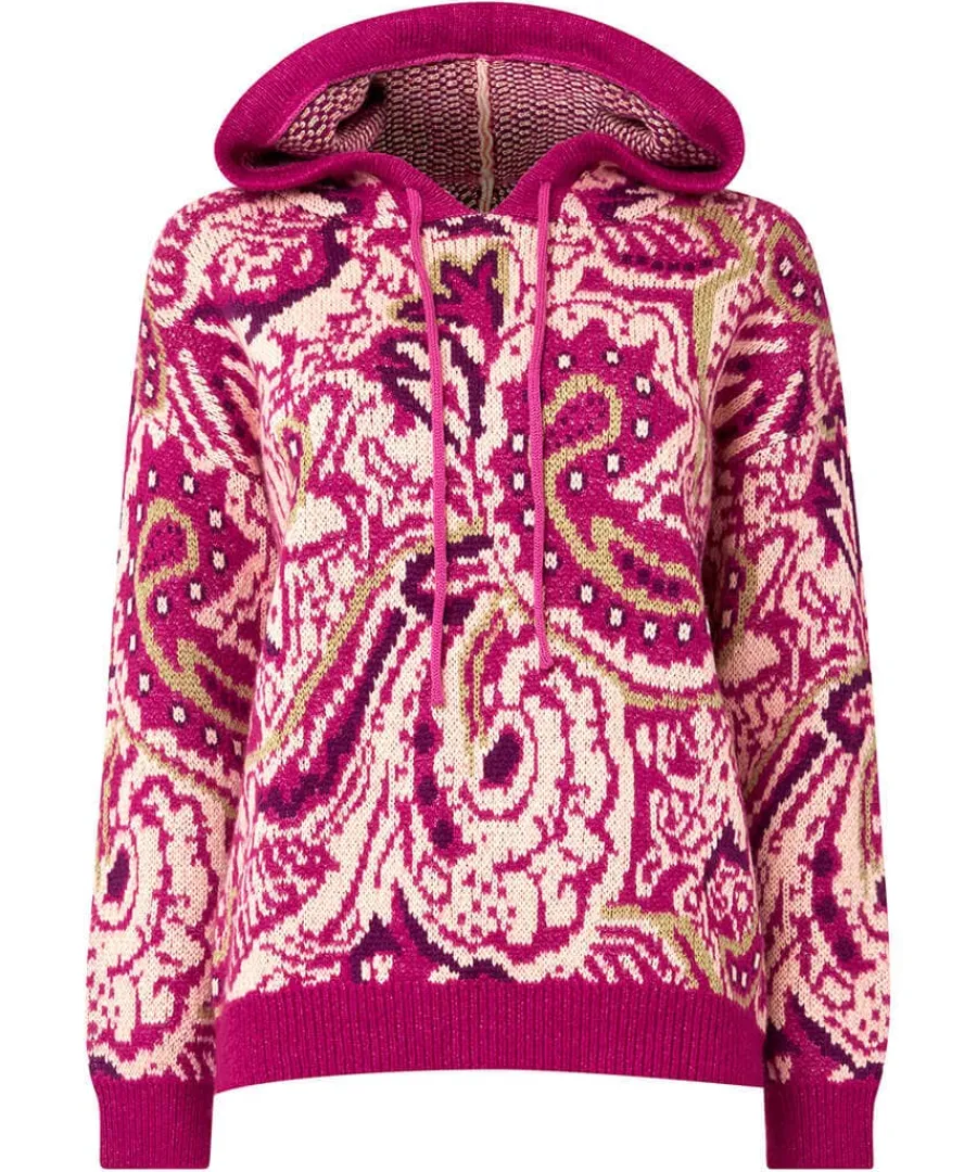 perfectly_paisley_hooded__0.webp Fashion Joe Browns Perfectly Paisley Hooded Jumper Pink