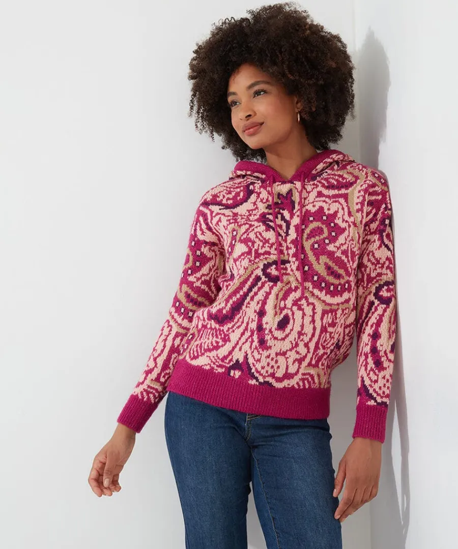 perfectly_paisley_hooded__2.webp Fashion Joe Browns Perfectly Paisley Hooded Jumper Pink