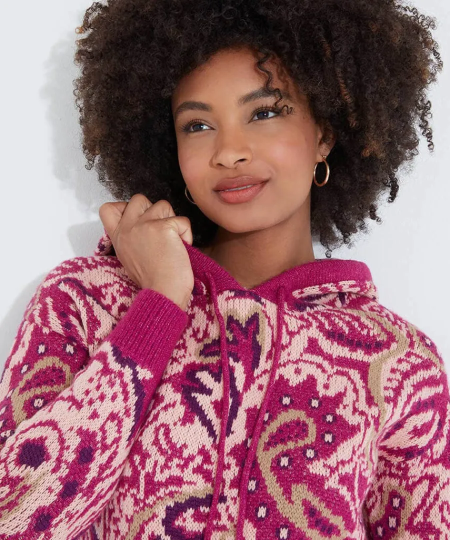 perfectly_paisley_hooded__4.webp Fashion Joe Browns Perfectly Paisley Hooded Jumper Pink