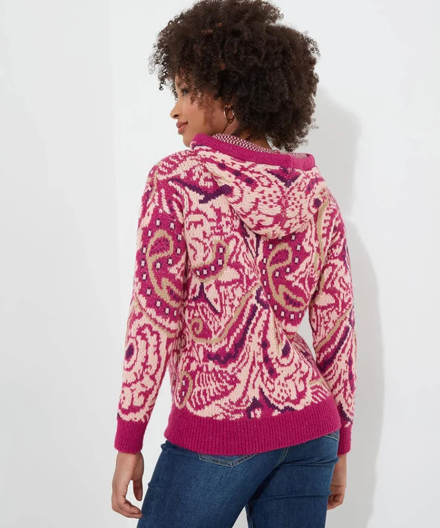 perfectly_paisley_hooded__5.webp Fashion Joe Browns Perfectly Paisley Hooded Jumper Pink