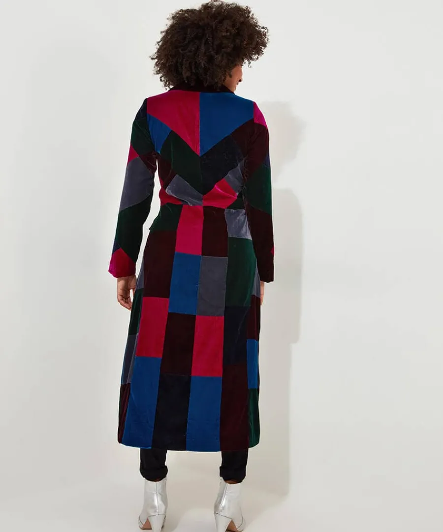 perfectly_patchwork_coat_2.webp New Joe Browns Perfectly Patchwork Coat Multi
