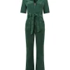 Cheap Joe Browns Pixie Cord Jumpsuit Green
