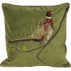 Best Joe Browns Plumed Pheasant Cushion Green