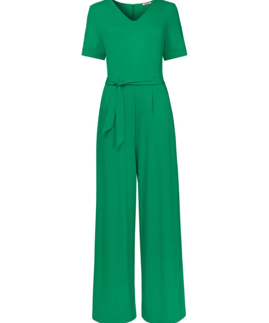 polly_jersey_jumpsuit_0.webp Outlet Joe Browns Polly Jersey Jumpsuit Green / Black