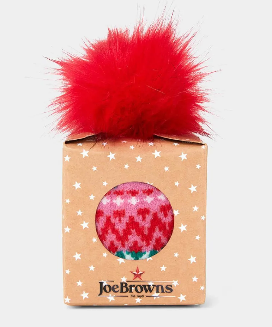 pom_pom_hat_in_a_box_0.webp Outlet Joe Browns Pom Pom Hat In A Box Pink Multi