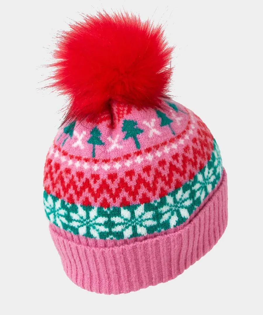 pom_pom_hat_in_a_box_1.webp Outlet Joe Browns Pom Pom Hat In A Box Pink Multi