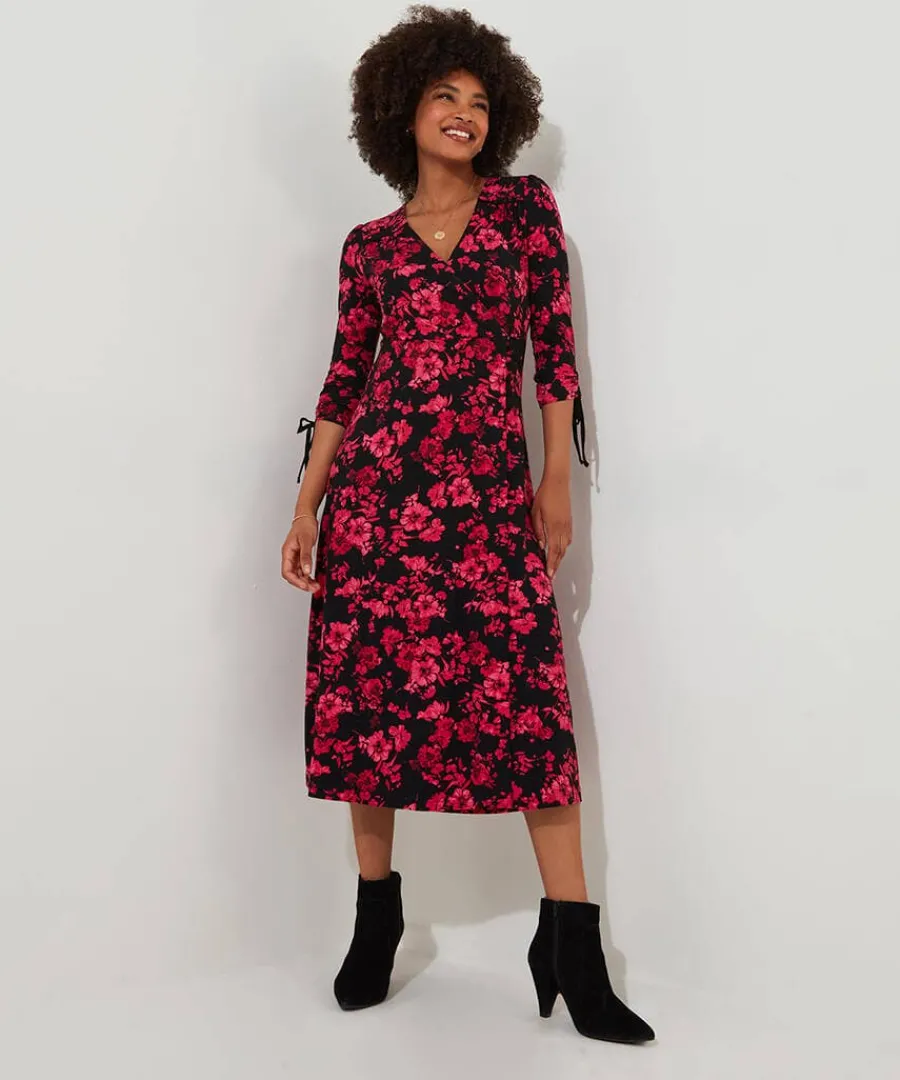 pop_of_colour_jersey_dres_2.webp Clearance Joe Browns Pop Of Colour Jersey Dress Black