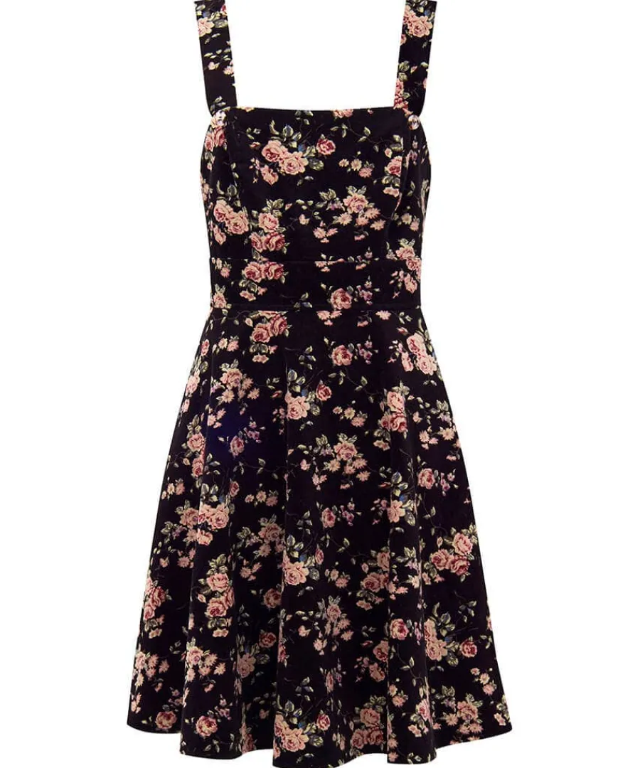 prettiest_vintage_velvet__0.webp Sale Joe Browns Prettiest Vintage Velvet Dress Black