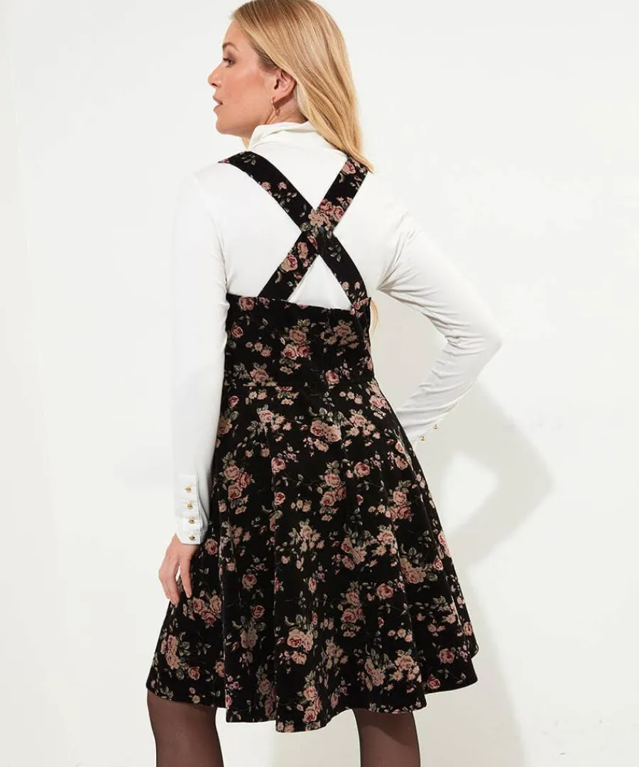 prettiest_vintage_velvet__3.webp Sale Joe Browns Prettiest Vintage Velvet Dress Black