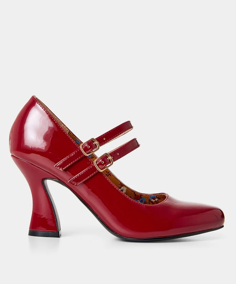 promise_me_patent_shoes_0.webp Best Sale Joe Browns Promise Me Patent Shoes Red