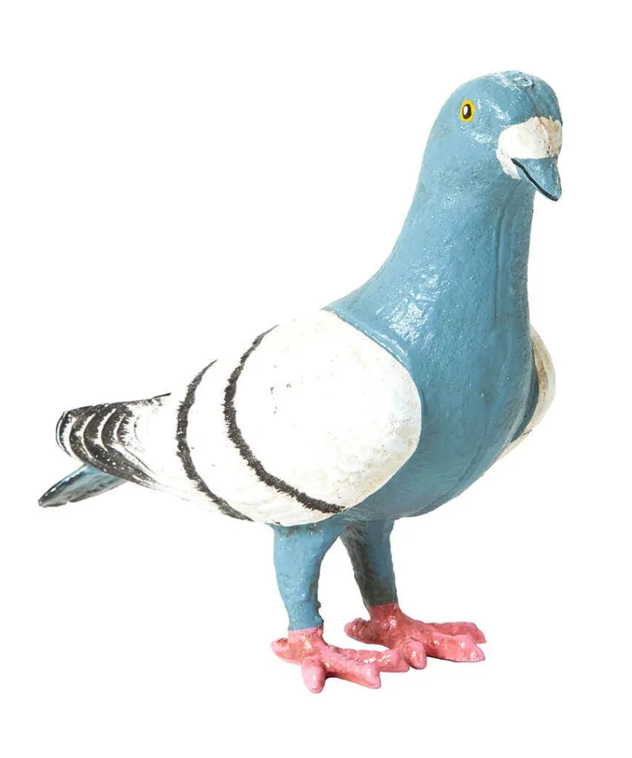 proud_pigeon_cast_iron_st_1.webp Shop Joe Browns Proud Pigeon Cast Iron Standing Figure Grey