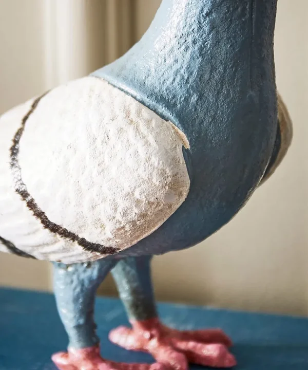 Shop Joe Browns Proud Pigeon Cast Iron Standing Figure Grey