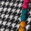 Cheap Joe Browns Racy Retro Dogtooth Gloves Black Multi