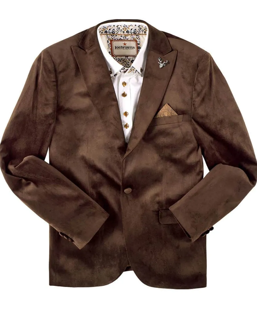 remarkable_luxe_blazer_0.webp Cheap Joe Browns Remarkable Luxe Blazer Chocolate