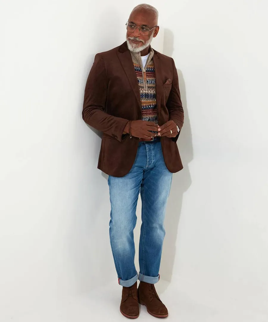 remarkable_luxe_blazer_3.webp Cheap Joe Browns Remarkable Luxe Blazer Chocolate