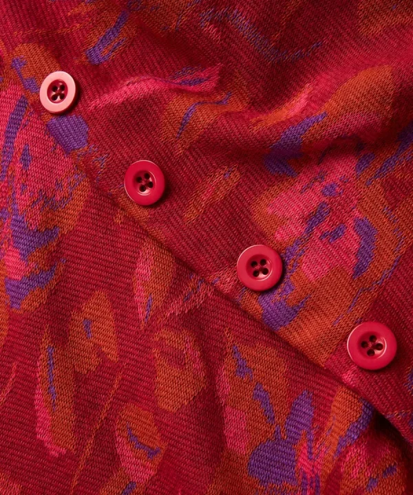 Best Joe Browns Rich Florals Jacquard Tunic Raspberry