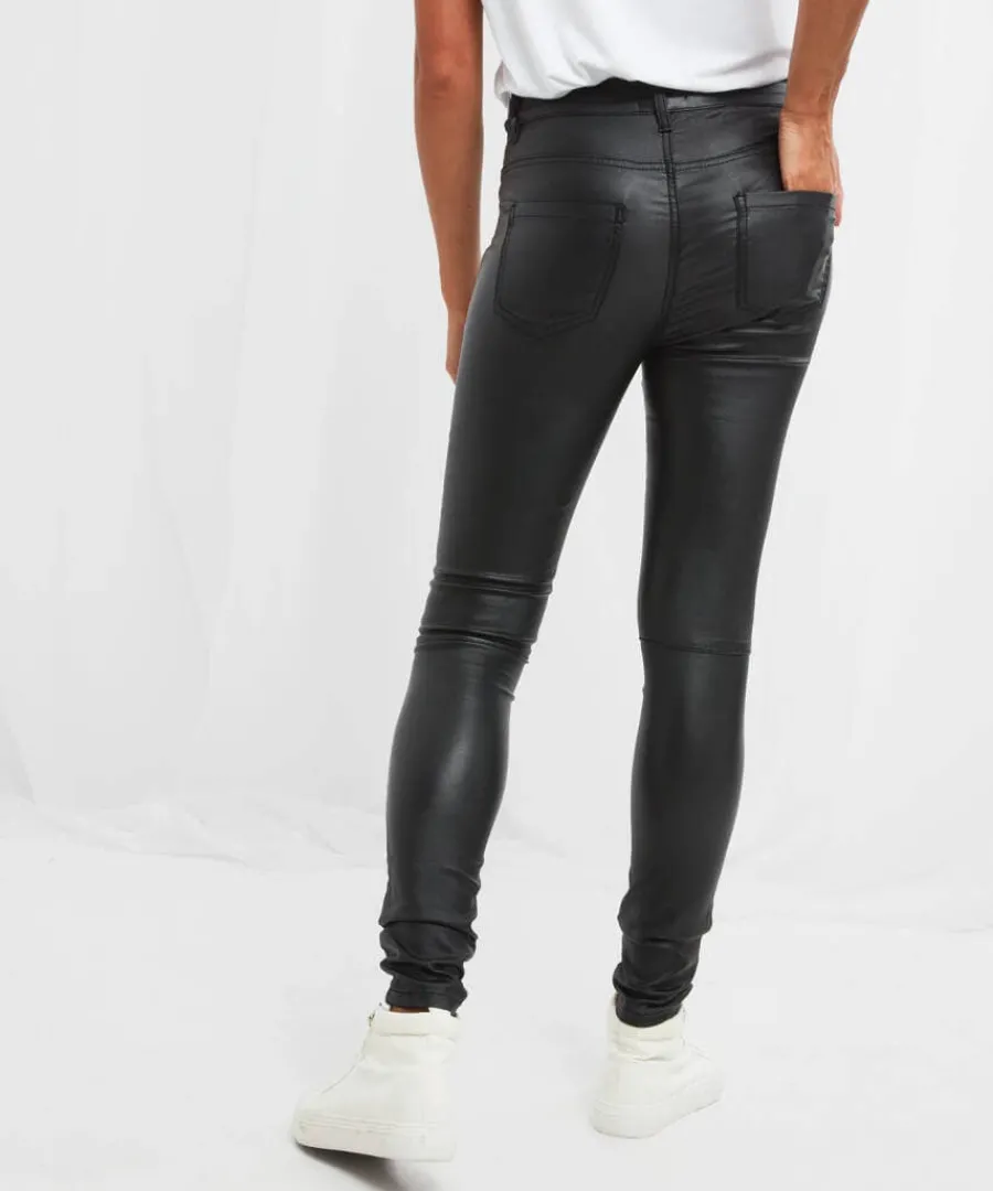 rock_chick_leather_look_t_2.webp Discount Joe Browns Rock Chick Leather Look Trousers Black