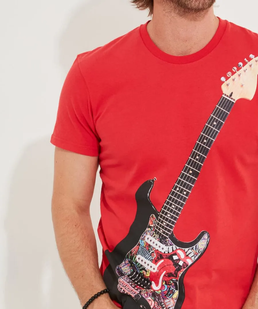 rocker_guitar_tee_3.webp Online Joe Browns Rocker Guitar Tee Red