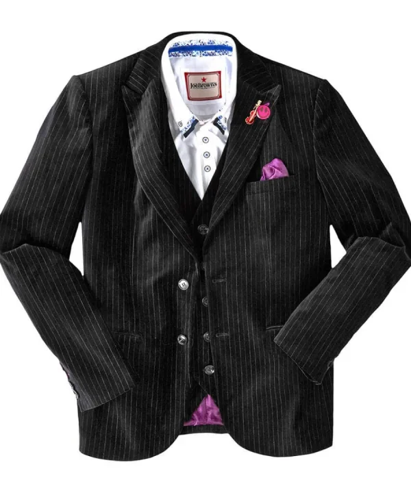 Cheap Joe Browns Rockstar Velvet Blazer Black