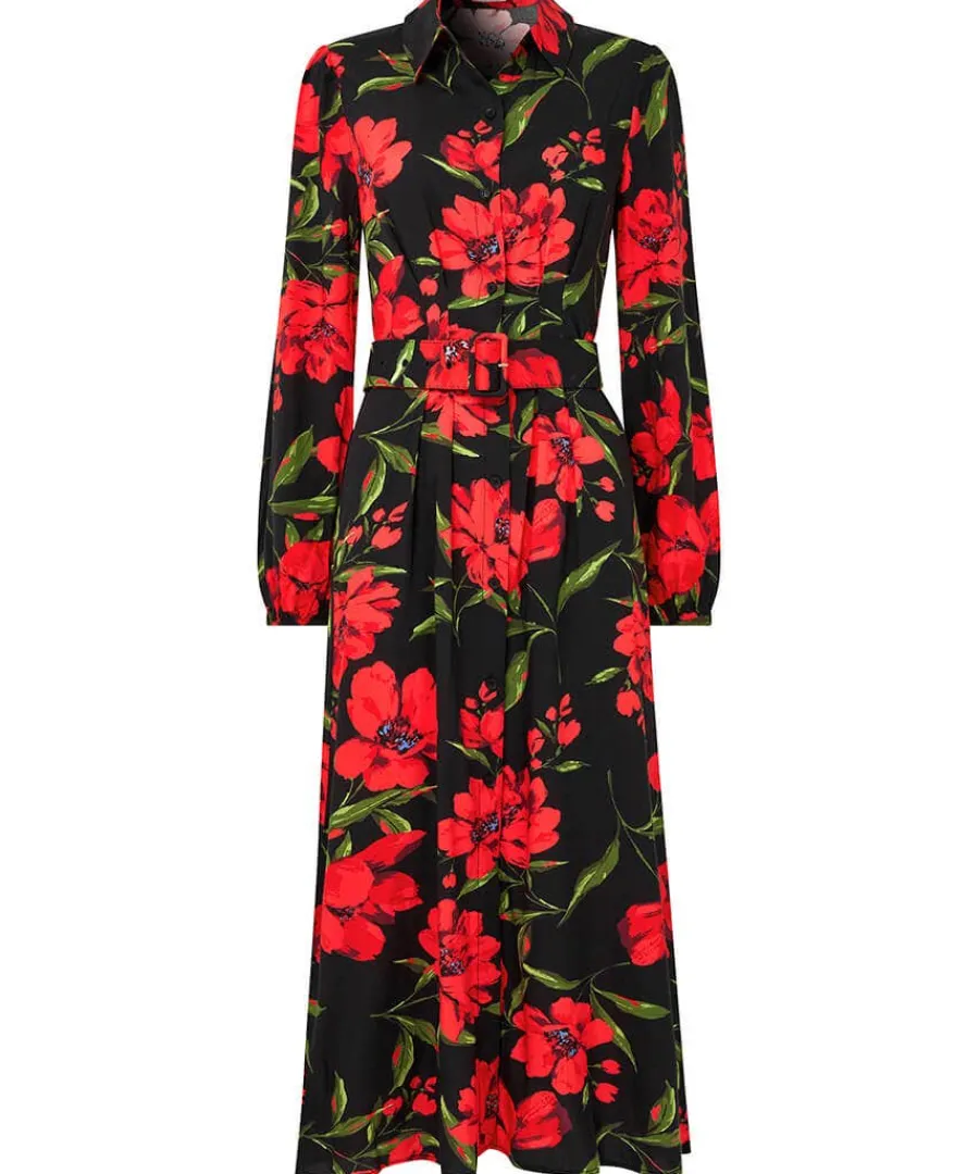 roses_are_red_dress_0.webp Clearance Joe Browns Roses Are Red Dress Black
