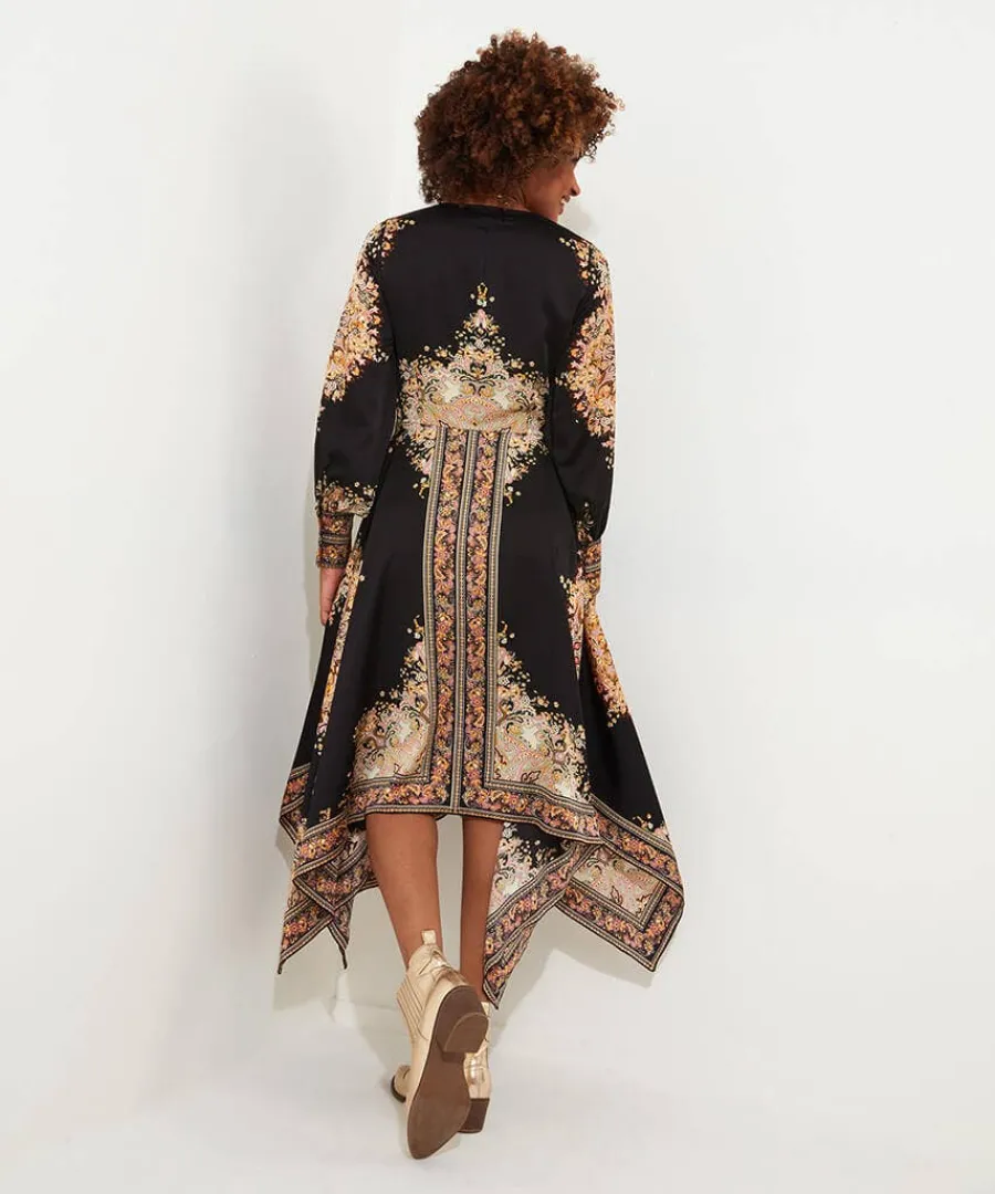 savannah_scarf_print_dres_3.webp Cheap Joe Browns Savannah Scarf Print Dress Black