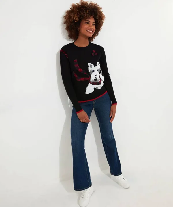 Outlet Joe Browns Scottie Jumper Black