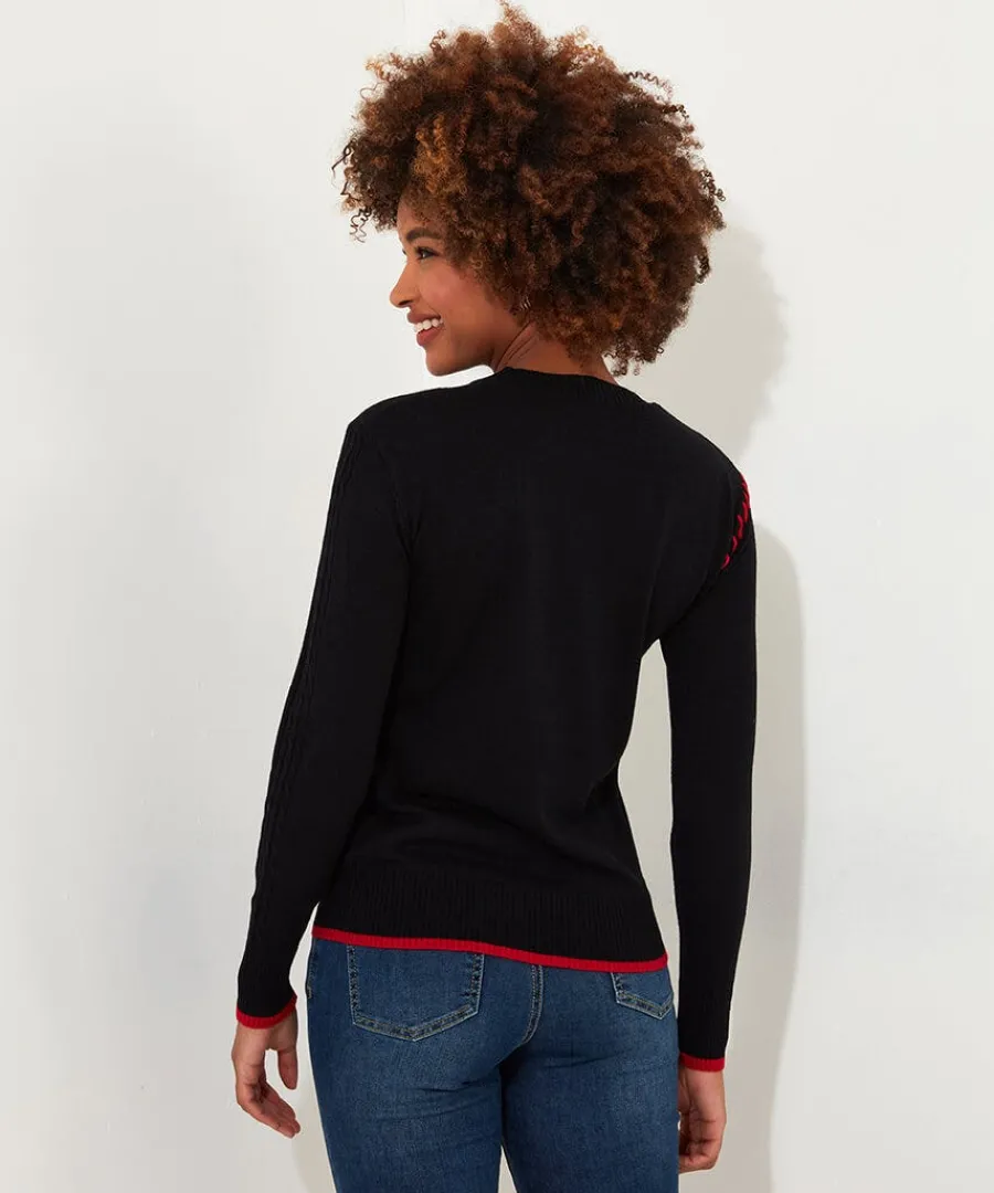 scottie_jumper_2.webp Outlet Joe Browns Scottie Jumper Black