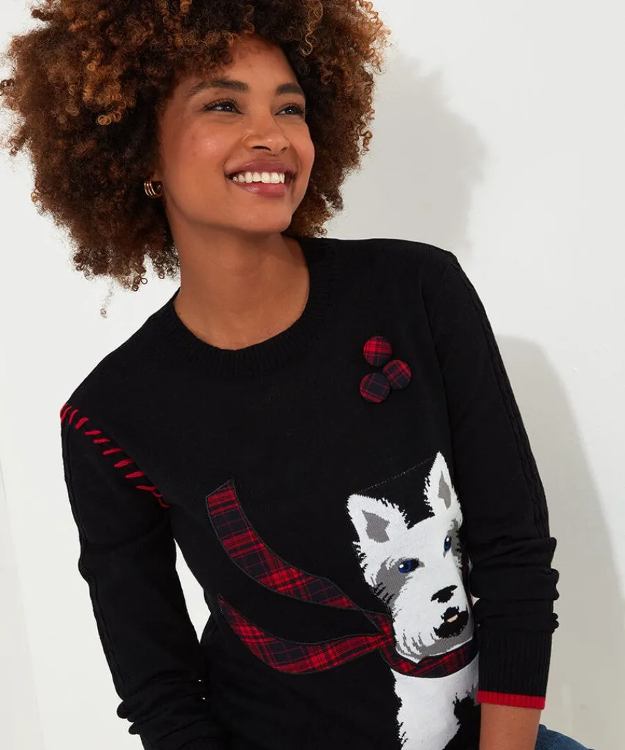 scottie_jumper_3.webp Outlet Joe Browns Scottie Jumper Black