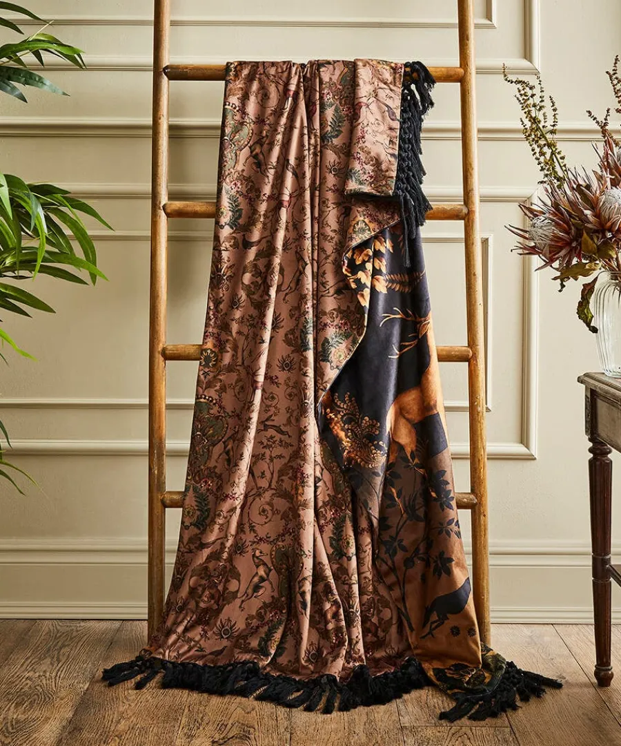 secret_forest_reversible__0-1.webp Outlet Joe Browns Secret Forest Reversible Throw Black