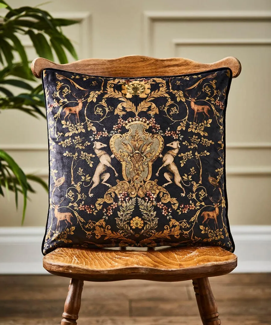 secret_forest_reversible__0-2.webp Shop Joe Browns Secret Forest Reversible Cushion Black