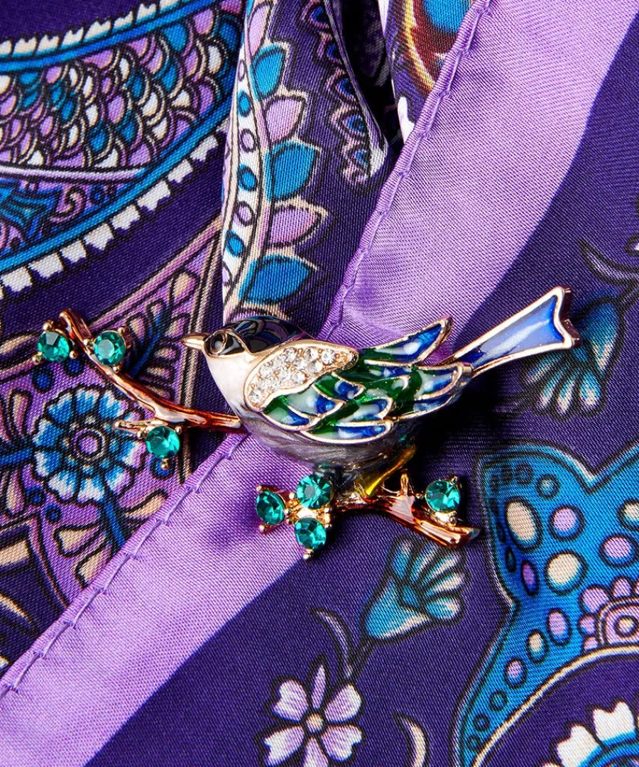 secret_song_vintage_style_0.webp Sale Joe Browns Secret Song Vintage Style Brooch Blue Multi