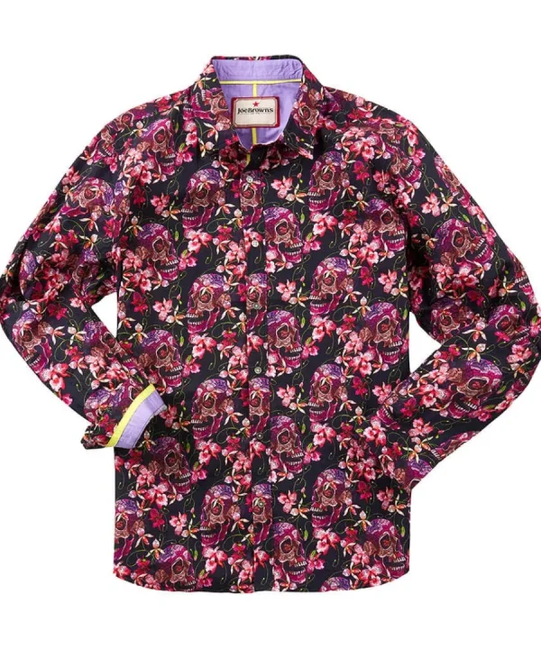 Best Sale Joe Browns Sensational Skull Shirt Black