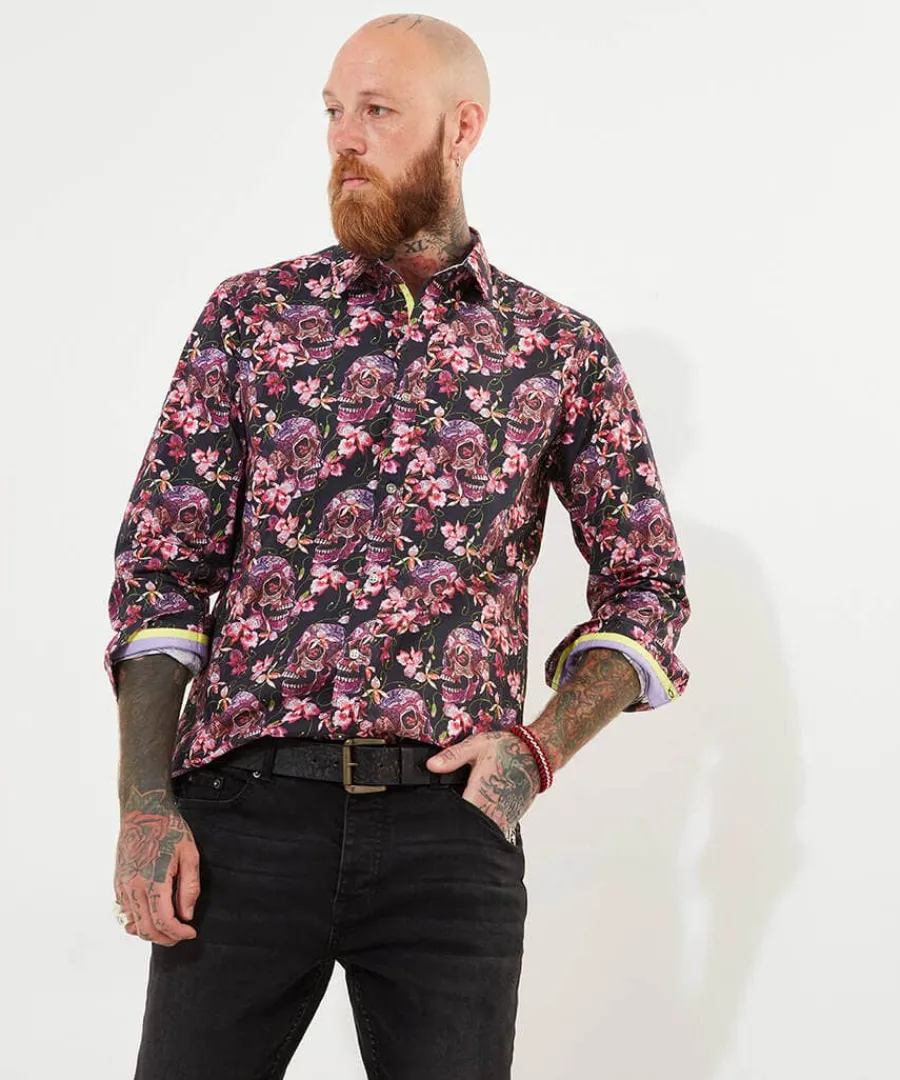 sensational_skull_shirt_2.webp Best Sale Joe Browns Sensational Skull Shirt Black