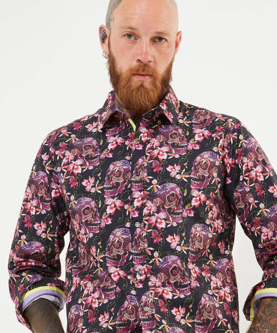 sensational_skull_shirt_3.webp Best Sale Joe Browns Sensational Skull Shirt Black