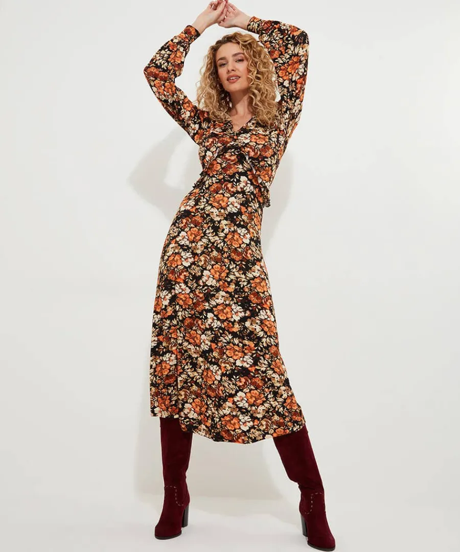 september_days_jersey_dre_1.webp Fashion Joe Browns September Days Jersey Dress Brown