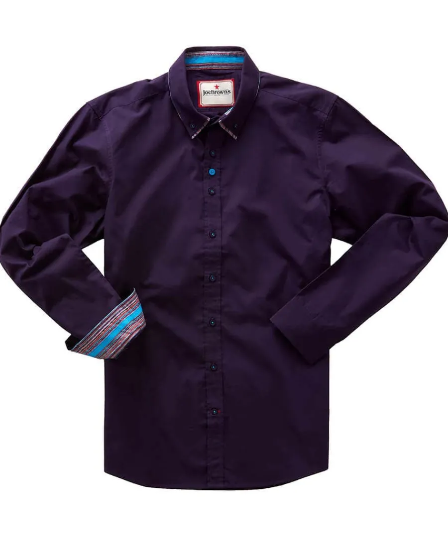 seriously_stylish_shirt_0.webp Hot Joe Browns Seriously Stylish Shirt Purple